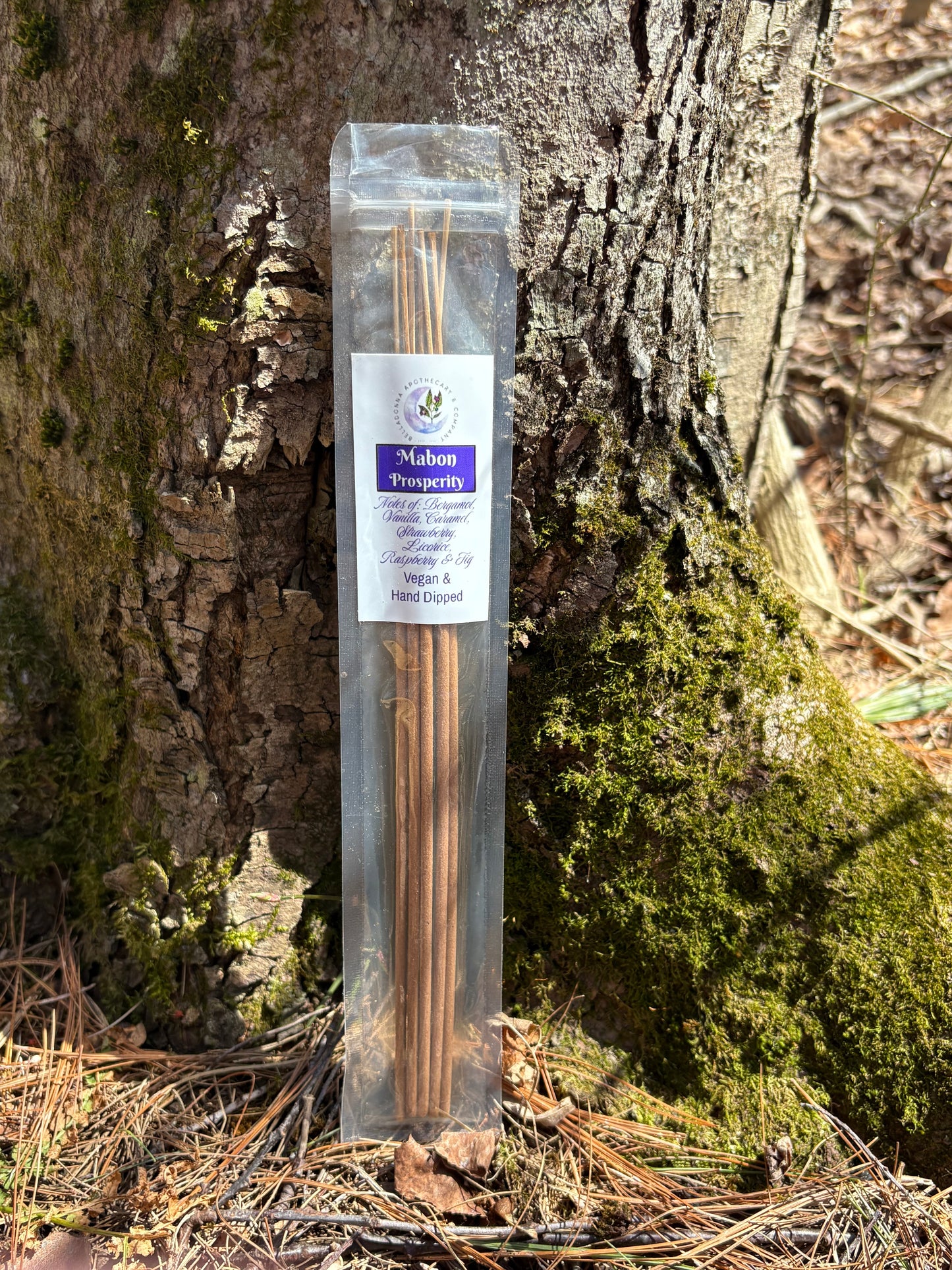 Mabon Incense  Prosperity Hand dipped Vegan Incense